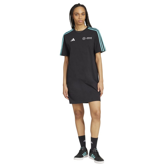 Adidas Γυναικείο φόρεμα Mercedes - AMG Petronas Formula One Team DNA Tee Dress